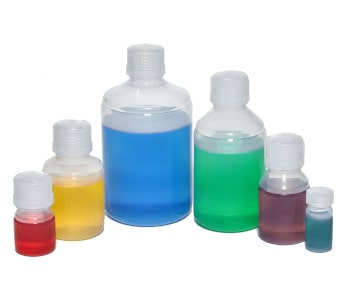 Overview Fluoropolymer Bottles